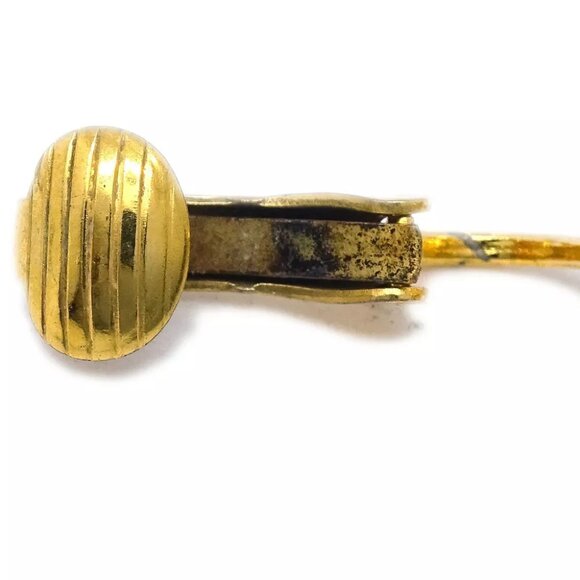 Chanel CC Earrings Clip-On Gold - Picture 3 of 4